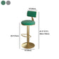 Glam Style Stone Bar Table 1/3/4 Pieces Counter Table with Upholstered Stools Clearhalo 'Bar Furniture' 'furn' 'furn_home_bar_bar_sets' 'Furniture' 'Home Bars & Bar Sets' 'home_bar_bar_sets' 'Kitchen & Dining Furniture' 6105628