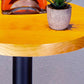 1/2/3 Pieces Industrial Style Round Bar Table Set Solid Wood Bistro Set Clearhalo 'Bar Furniture' 'furn' 'furn_home_bar_bar_sets' 'Furniture' 'Home Bars & Bar Sets' 'home_bar_bar_sets' 'Kitchen & Dining Furniture' 6105702