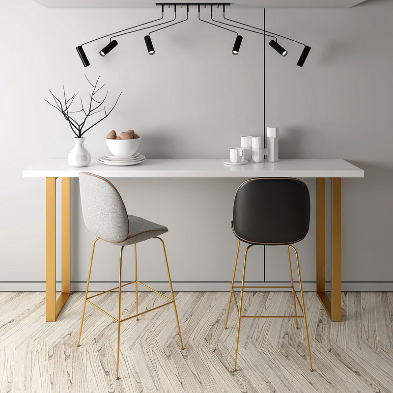 Solid Wood Bar Table Set Glam Rectangle 1/3/4/5 Pieces Counter Table Clearhalo 'Bar Furniture' 'furn' 'furn_home_bar_bar_sets' 'Furniture' 'Home Bars & Bar Sets' 'home_bar_bar_sets' 'Kitchen & Dining Furniture' 6105717