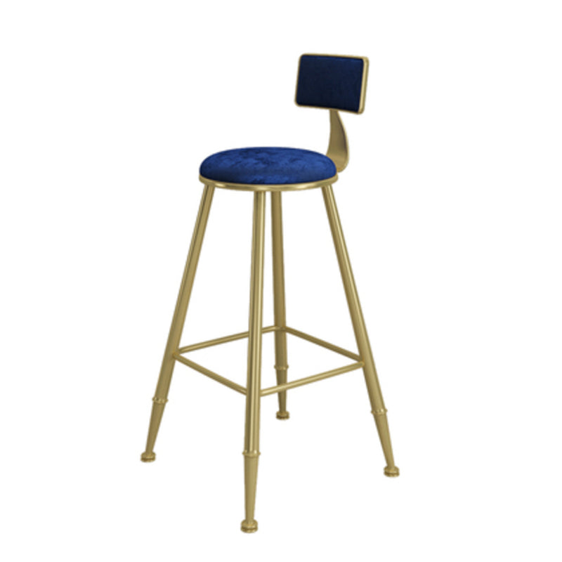 1/3/5 Pieces Bar Table Set Glam Rectangular Table and Stool Set Blue 30"H Stool (Single) Clearhalo 'Bar Furniture' 'furn' 'furn_home_bar_bar_sets' 'Furniture' 'Home Bars & Bar Sets' 'home_bar_bar_sets' 'Kitchen & Dining Furniture' 6105753