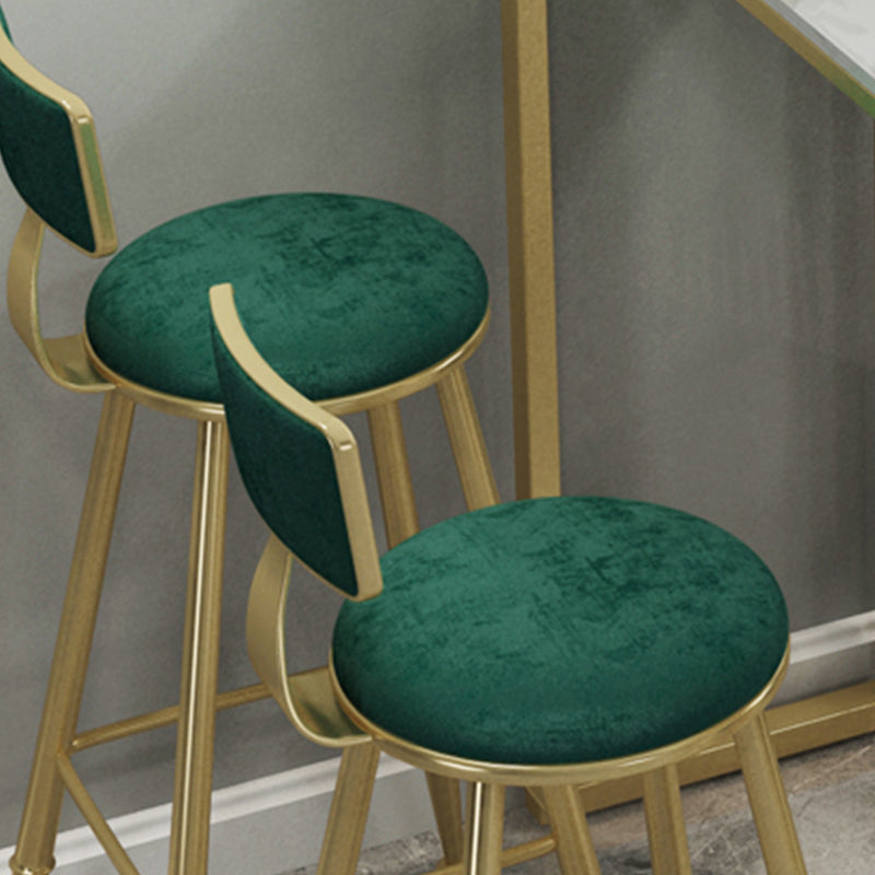 1/3/5 Pieces Bar Table Set Glam Rectangular Table and Stool Set Clearhalo 'Bar Furniture' 'furn' 'furn_home_bar_bar_sets' 'Furniture' 'Home Bars & Bar Sets' 'home_bar_bar_sets' 'Kitchen & Dining Furniture' 6105763