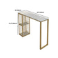 1/3/5 Pieces Bar Table Set Glam Rectangular Table and Stool Set Clearhalo 'Bar Furniture' 'furn' 'furn_home_bar_bar_sets' 'Furniture' 'Home Bars & Bar Sets' 'home_bar_bar_sets' 'Kitchen & Dining Furniture' 6105770