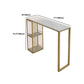1/3/5 Pieces Bar Table Set Glam Rectangular Table and Stool Set Clearhalo 'Bar Furniture' 'furn' 'furn_home_bar_bar_sets' 'Furniture' 'Home Bars & Bar Sets' 'home_bar_bar_sets' 'Kitchen & Dining Furniture' 6105772