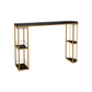 Glam Style Fixed Bar Table 1/2/3 Pieces Stone Counter Table for Dining Room Clearhalo 'Bar Furniture' 'furn' 'furn_home_bar_bar_sets' 'Furniture' 'Home Bars & Bar Sets' 'home_bar_bar_sets' 'Kitchen & Dining Furniture' 6105776