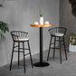 Solid Wood Bistro Set 1/2/3 Pieces Modern Style Round Bar Table Set