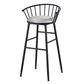 Solid Wood Bistro Set 1/2/3 Pieces Modern Style Round Bar Table Set