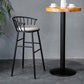 Solid Wood Bistro Set 1/2/3 Pieces Modern Style Round Bar Table Set