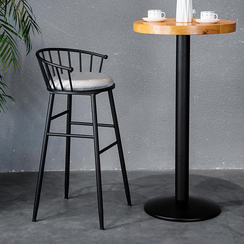 Solid Wood Bistro Set 1/2/3 Pieces Modern Style Round Bar Table Set
