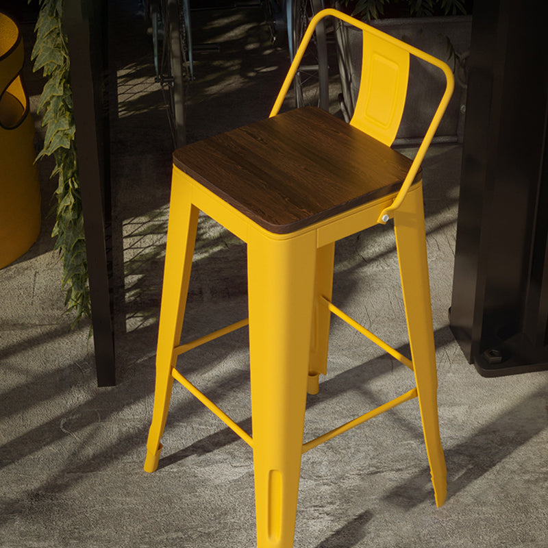 1/3/4 Pieces Industrial Style Bar Stool and Table Set Metal Bar Table Set Clearhalo 'Bar Furniture' 'furn' 'furn_home_bar_bar_sets' 'Furniture' 'Home Bars & Bar Sets' 'home_bar_bar_sets' 'Kitchen & Dining Furniture' 6105875