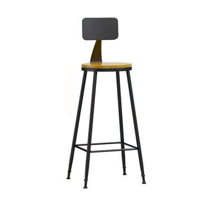 Juego de mesa de Bar con tapa de madera de pino, 1/5/9 piezas, juego de mesa de Pub rectangular Industrial