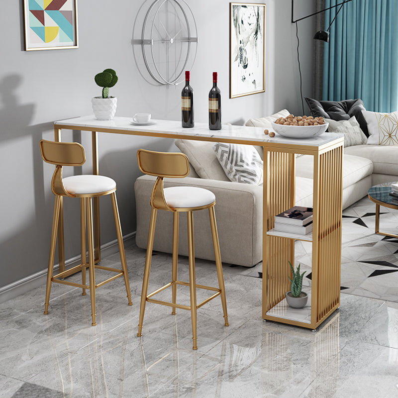 Juego de mesa de bar y taburetes industriales de 1/2/3 piezas