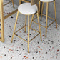 Glam 1/2/3/5 Pieces Table and Stool Set Gold Bar Table and Stools Clearhalo 'Bar Furniture' 'furn' 'furn_home_bar_bar_sets' 'Furniture' 'Home Bars & Bar Sets' 'home_bar_bar_sets' 'Kitchen & Dining Furniture' 6105991