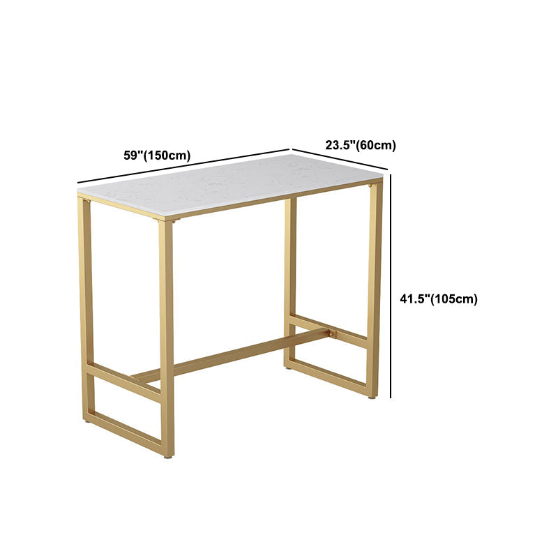 Glam 1/2/3/5 Pieces Table and Stool Set Gold Bar Table and Stools Clearhalo 'Bar Furniture' 'furn' 'furn_home_bar_bar_sets' 'Furniture' 'Home Bars & Bar Sets' 'home_bar_bar_sets' 'Kitchen & Dining Furniture' 6106003
