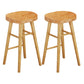 1/2/4/7/9 Pieces Industrial Rectangular Pub Table Set Wooden Counter Table Set Wood 30"H Stools (Set of 2) Clearhalo 'Bar Furniture' 'furn' 'furn_home_bar_bar_sets' 'Furniture' 'Home Bars & Bar Sets' 'home_bar_bar_sets' 'Kitchen & Dining Furniture' 6106017