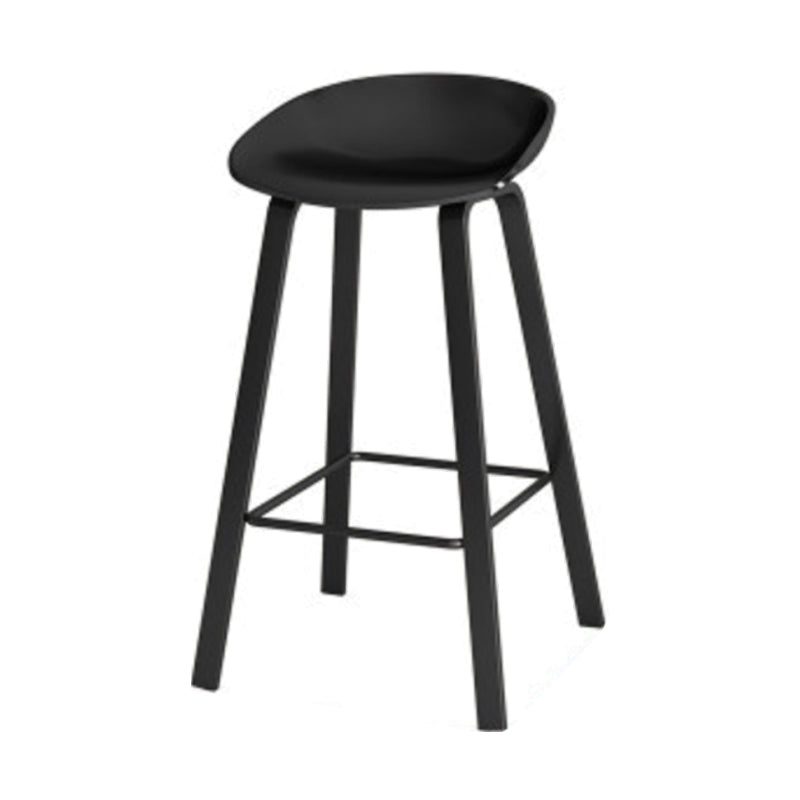 1/2/3/5 Pieces Bar Table and Stools Industrial Bar Pub Table Set Black 30"H Stool (Single) Clearhalo 'Bar Furniture' 'furn' 'furn_home_bar_bar_sets' 'Furniture' 'Home Bars & Bar Sets' 'home_bar_bar_sets' 'Kitchen & Dining Furniture' 6106034
