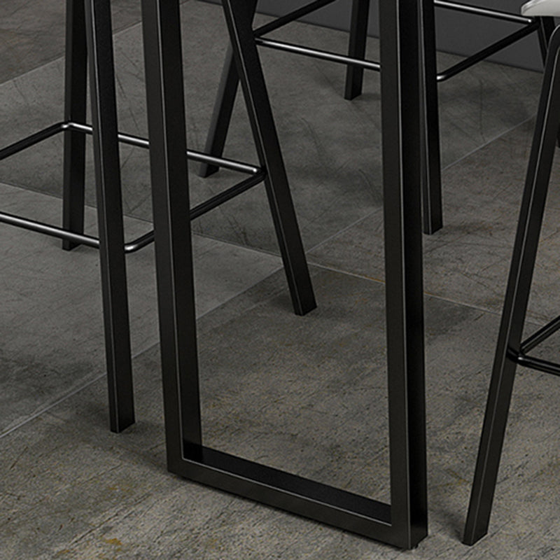 1/2/3/5 Pieces Bar Table and Stools Industrial Bar Pub Table Set Clearhalo 'Bar Furniture' 'furn' 'furn_home_bar_bar_sets' 'Furniture' 'Home Bars & Bar Sets' 'home_bar_bar_sets' 'Kitchen & Dining Furniture' 6106040