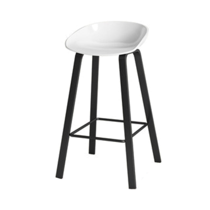 1/2/3/5 Pieces Bar Table and Stools Industrial Bar Pub Table Set White 30"H Stool (Single) Clearhalo 'Bar Furniture' 'furn' 'furn_home_bar_bar_sets' 'Furniture' 'Home Bars & Bar Sets' 'home_bar_bar_sets' 'Kitchen & Dining Furniture' 6106043