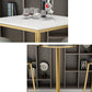Glam Bar Pub Table Set 1/3/5 Pieces Bar Table and Stools for Dining Room Clearhalo 'Bar Furniture' 'furn' 'furn_home_bar_bar_sets' 'Furniture' 'Home Bars & Bar Sets' 'home_bar_bar_sets' 'Kitchen & Dining Furniture' 6106090