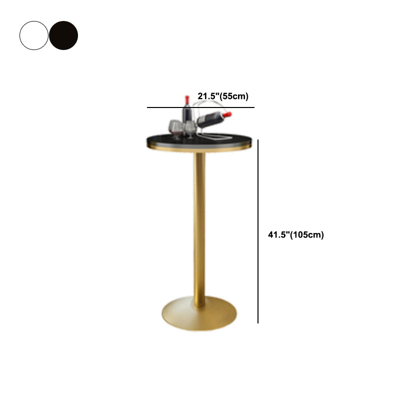 Glam Bar Pub Table Set 1/3/5 Pieces Bar Table and Stools for Dining Room Clearhalo 'Bar Furniture' 'furn' 'furn_home_bar_bar_sets' 'Furniture' 'Home Bars & Bar Sets' 'home_bar_bar_sets' 'Kitchen & Dining Furniture' 6106098