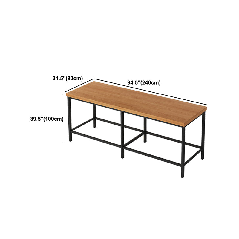 1/5/9 Pieces Modern Wood Bar Table Set Counter Table with Upholstered Stools Clearhalo 'Bar Furniture' 'furn' 'furn_home_bar_bar_sets' 'Furniture' 'Home Bars & Bar Sets' 'home_bar_bar_sets' 'Kitchen & Dining Furniture' 6106117