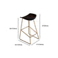 1/2/3 Pieces Rectangular Pub Table Set Luxurious Wooden Counter Table Set in Black