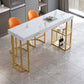 1/2/3 Pieces Pub Dining Set Industrial Rectangular Bar Pub Table Set Clearhalo 'Bar Furniture' 'furn' 'furn_home_bar_bar_sets' 'Furniture' 'Home Bars & Bar Sets' 'home_bar_bar_sets' 'Kitchen & Dining Furniture' 6106168