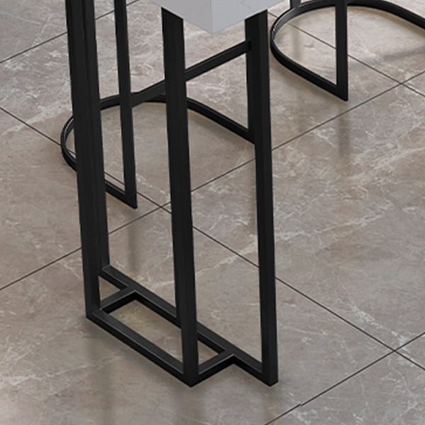 1/2/3 Pieces Pub Dining Set Industrial Rectangular Bar Pub Table Set Clearhalo 'Bar Furniture' 'furn' 'furn_home_bar_bar_sets' 'Furniture' 'Home Bars & Bar Sets' 'home_bar_bar_sets' 'Kitchen & Dining Furniture' 6106174