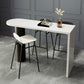 Juego de mesa de pub moderno de forma libre, juego de mesa de bar superior de madera maciza de 1/3/4 piezas