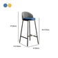 Juego de mesa de pub moderno de forma libre, juego de mesa de bar superior de madera maciza de 1/3/4 piezas