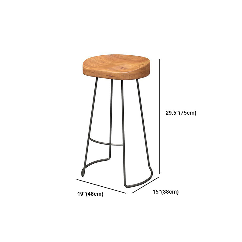 Industrial Rectangle Bar Table Set 1/6 Pieces Solid Wood Fixed Counter Table Clearhalo 'Bar Furniture' 'furn' 'furn_home_bar_bar_sets' 'Furniture' 'Home Bars & Bar Sets' 'home_bar_bar_sets' 'Kitchen & Dining Furniture' 6106251