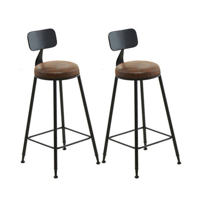 Massivholz-Bartisch-Set, moderner rechteckiger 1/2/7-teiliger Thekentisch