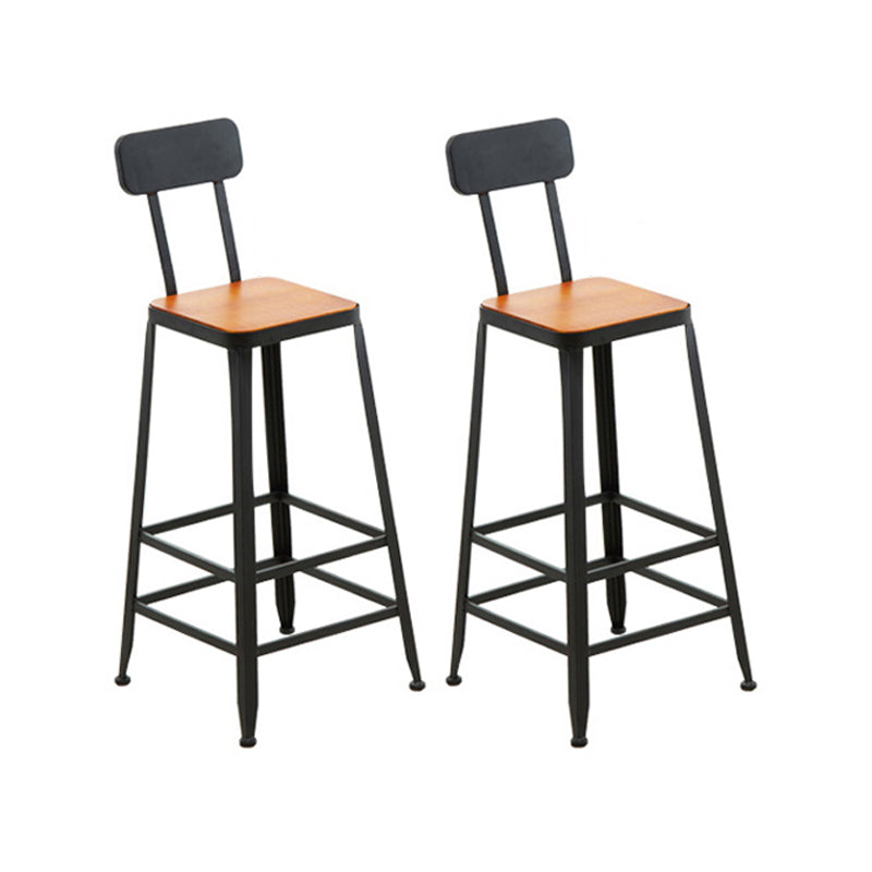 Massivholz-Bartisch-Set, moderner rechteckiger 1/2/7-teiliger Thekentisch