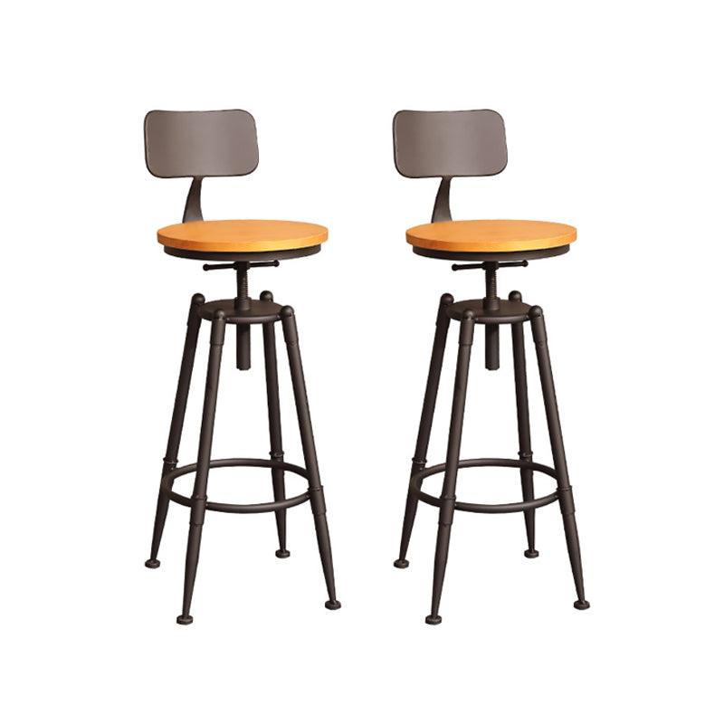 Massivholz-Bartisch-Set, moderner rechteckiger 1/2/7-teiliger Thekentisch