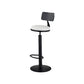 Glam Style Bar Table 1/3 Pieces Faux Marble Counter Table with Upholstered Stools White 30"H Stool (Single) Clearhalo 'Bar Furniture' 'furn' 'furn_home_bar_bar_sets' 'Furniture' 'Home Bars & Bar Sets' 'home_bar_bar_sets' 'Kitchen & Dining Furniture' 6106312
