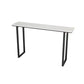 Industrial Rectangle Bar Table Set 1/2/3/5 Pieces Stone Counter Table for Indoor Clearhalo 'Bar Furniture' 'furn' 'furn_home_bar_bar_sets' 'Furniture' 'Home Bars & Bar Sets' 'home_bar_bar_sets' 'Kitchen & Dining Furniture' 6106341