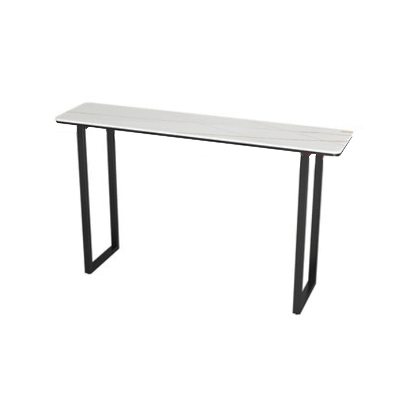 Industrial Rectangle Bar Table Set 1/2/3/5 Pieces Stone Counter Table for Indoor Clearhalo 'Bar Furniture' 'furn' 'furn_home_bar_bar_sets' 'Furniture' 'Home Bars & Bar Sets' 'home_bar_bar_sets' 'Kitchen & Dining Furniture' 6106348