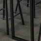 Industrial Rectangle Bar Table Set 1/2/3/5 Pieces Stone Counter Table for Indoor Clearhalo 'Bar Furniture' 'furn' 'furn_home_bar_bar_sets' 'Furniture' 'Home Bars & Bar Sets' 'home_bar_bar_sets' 'Kitchen & Dining Furniture' 6106349