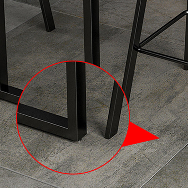 Industrial Rectangle Bar Table Set 1/2/3/5 Pieces Stone Counter Table for Indoor Clearhalo 'Bar Furniture' 'furn' 'furn_home_bar_bar_sets' 'Furniture' 'Home Bars & Bar Sets' 'home_bar_bar_sets' 'Kitchen & Dining Furniture' 6106352