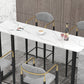 Industrial Bar Table and Stools 1/2/3/5 Pieces Table and Stool Set Clearhalo 'Bar Furniture' 'furn' 'furn_home_bar_bar_sets' 'Furniture' 'Home Bars & Bar Sets' 'home_bar_bar_sets' 'Kitchen & Dining Furniture' 6106382