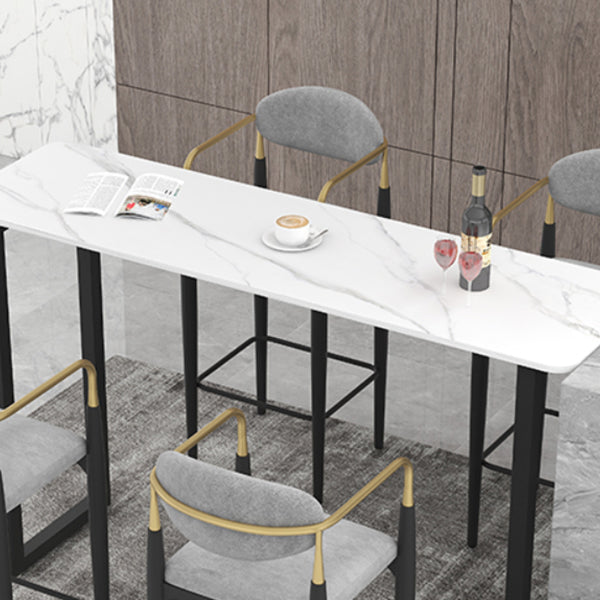 Industrial Bar Table and Stools 1/2/3/5 Pieces Table and Stool Set Clearhalo 'Bar Furniture' 'furn' 'furn_home_bar_bar_sets' 'Furniture' 'Home Bars & Bar Sets' 'home_bar_bar_sets' 'Kitchen & Dining Furniture' 6106382