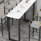 Industrial Bar Table and Stools 1/2/3/5 Pieces Table and Stool Set Clearhalo 'Bar Furniture' 'furn' 'furn_home_bar_bar_sets' 'Furniture' 'Home Bars & Bar Sets' 'home_bar_bar_sets' 'Kitchen & Dining Furniture' 6106383