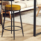Juego de mesa de bar natural, mesa de mostrador rectangular de madera maciza de 1/3 piezas