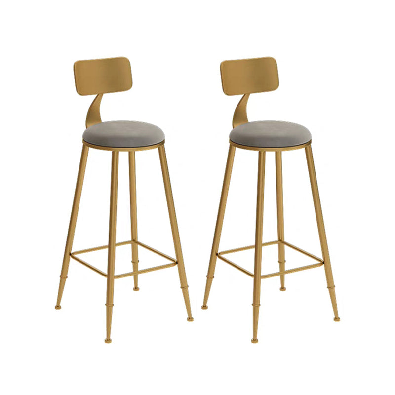1/2/5 Pieces Luxurious Rectangle Pub Table Set Wooden Counter Table with High Stools Grey 30"H Stools (Set of 2) Clearhalo 'Bar Furniture' 'furn' 'furn_home_bar_bar_sets' 'Furniture' 'Home Bars & Bar Sets' 'home_bar_bar_sets' 'Kitchen & Dining Furniture' 6106419
