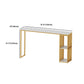 Glam Table and Stool 1/2/3 Pieces Pub Table Set for Dining Room Clearhalo 'Bar Furniture' 'furn' 'furn_home_bar_bar_sets' 'Furniture' 'Home Bars & Bar Sets' 'home_bar_bar_sets' 'Kitchen & Dining Furniture' 6106451