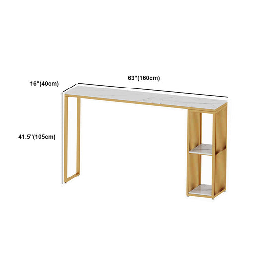 Glam Table and Stool 1/2/3 Pieces Pub Table Set for Dining Room Clearhalo 'Bar Furniture' 'furn' 'furn_home_bar_bar_sets' 'Furniture' 'Home Bars & Bar Sets' 'home_bar_bar_sets' 'Kitchen & Dining Furniture' 6106453