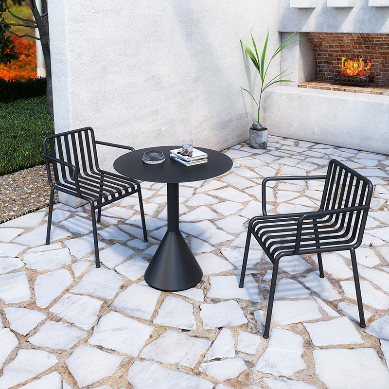 1/3/4 Pieces Industrial Bar Stool and Table Set Metal Bar Table Set