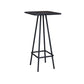1/3/4 Pieces Industrial Bar Stool and Table Set Metal Bar Table Set
