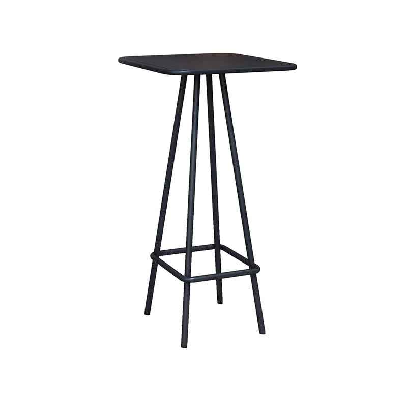 1/3/4 Pieces Industrial Bar Stool and Table Set Metal Bar Table Set