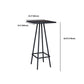 1/3/4 Pieces Industrial Bar Stool and Table Set Metal Bar Table Set