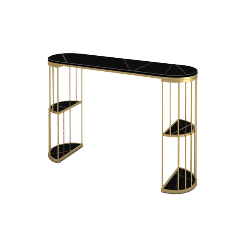 Glam Style ovale bartafel 1/3 stuks stenen aanrechttafel voor binnen